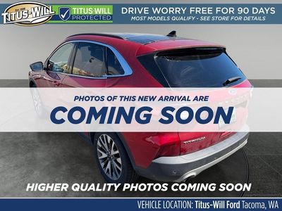 2020 Ford Escape Hybrid — rear three-quarter view