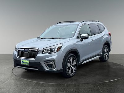 2020 Subaru Forester — rear three-quarter view