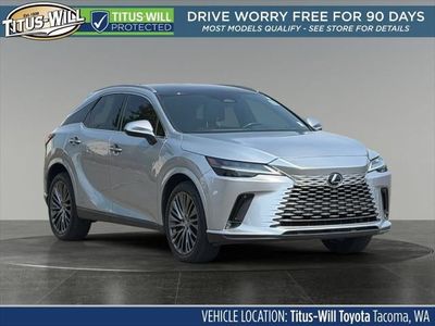 2023 Lexus RX — rear three-quarter view