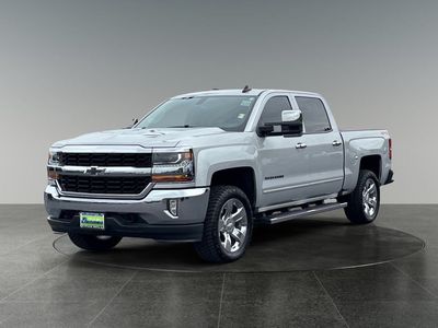2018 Chevrolet Silverado 1500 — rear three-quarter view