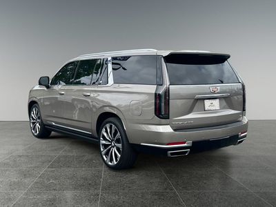 2025 Cadillac Escalade ESV — rear three-quarter view