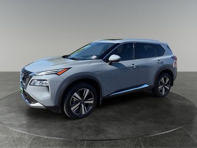 2023 Nissan Rogue — rear three-quarter view