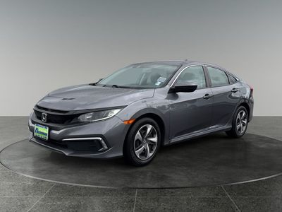 2019 Honda Civic — rear three-quarter view