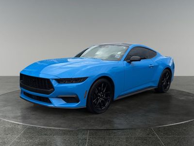 2025 Ford Mustang — rear three-quarter view