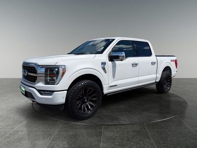 2021 Ford F-150 — rear three-quarter view