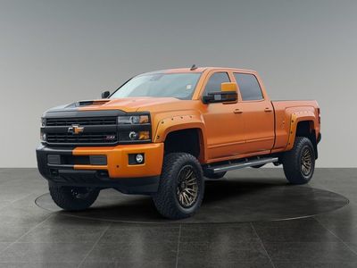 2018 Chevrolet Silverado 2500HD — rear three-quarter view