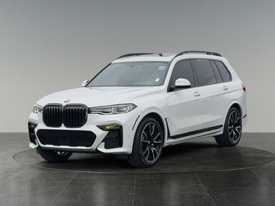2021 BMW X7 — rear three-quarter view