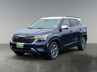 2024 Kia Seltos — rear three-quarter view