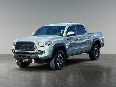 2022 Toyota Tacoma — rear three-quarter view
