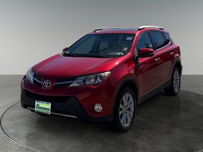 2015 Toyota RAV4 — rear three-quarter view