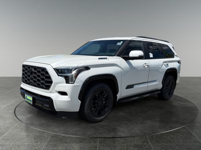 2026 Toyota Sequoia — rear three-quarter view