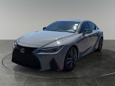 2024 Lexus IS — rear three-quarter view