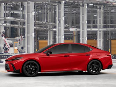 2026 Toyota Camry — rear three-quarter view