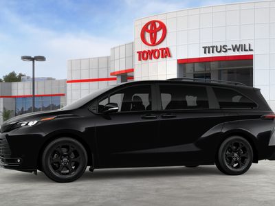 2026 Toyota Sienna — rear three-quarter view