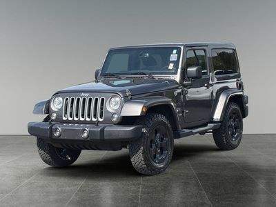 2018 Jeep Wrangler JK — rear three-quarter view