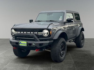 2021 Ford Bronco — rear three-quarter view