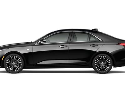 2026 Cadillac CT4 — rear three-quarter view