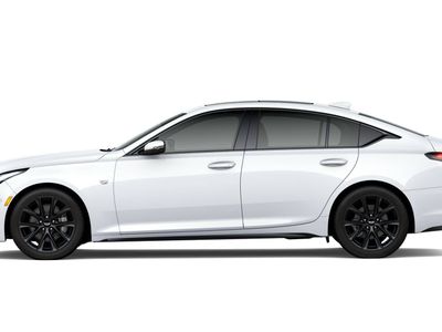 2026 Cadillac CT5 — rear three-quarter view