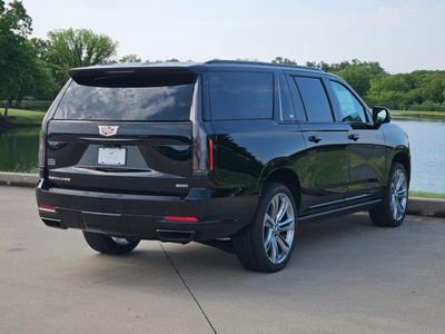 2026 Cadillac Escalade ESV — rear three-quarter view