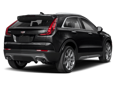2021 Cadillac XT4 — rear three-quarter view