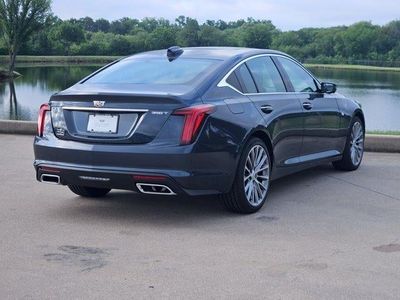 2026 Cadillac CT5 — rear three-quarter view