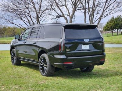 2026 Cadillac Escalade ESV — rear three-quarter view