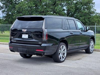 2026 Cadillac Escalade ESV — rear three-quarter view