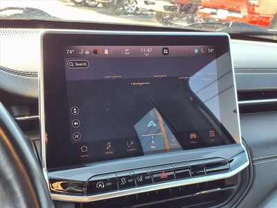 2022 Jeep Compass — interior view