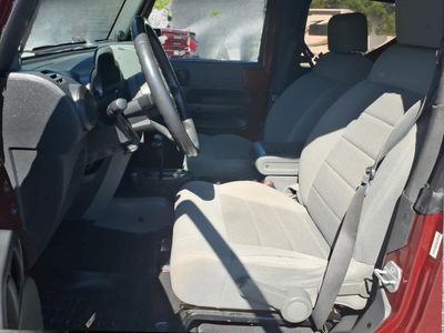 2009 Jeep Wrangler — interior view