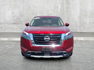2025 Nissan Pathfinder — rear three-quarter view