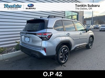 2026 Subaru FORESTER — rear three-quarter view