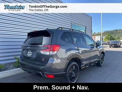 2023 Subaru Forester — rear three-quarter view