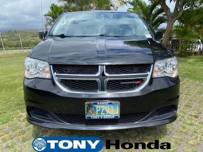 2018 Dodge Grand Caravan — side profile view