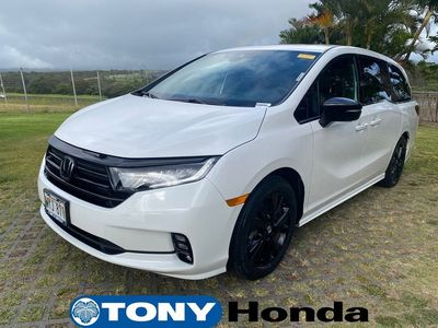 2024 Honda Odyssey — rear three-quarter view