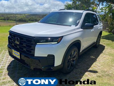 2026 Honda Pilot — rear three-quarter view