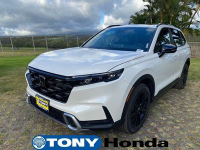 2026 Honda CR-V Hybrid — rear three-quarter view