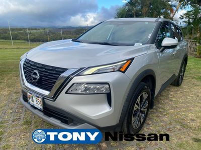 2023 Nissan Rogue — rear three-quarter view