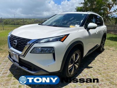 2023 Nissan Rogue — rear three-quarter view