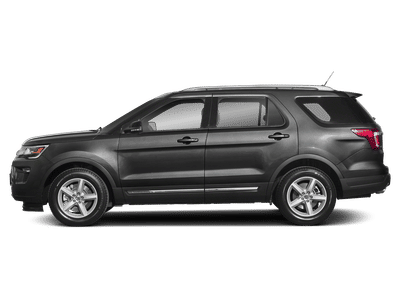 2019 Ford Explorer — rear three-quarter view