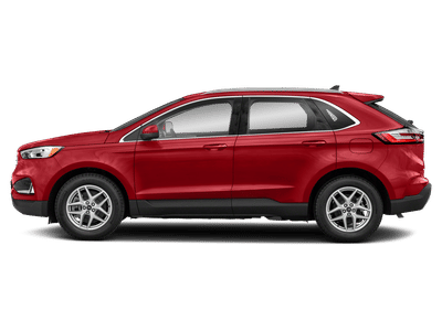 2021 Ford Edge — rear three-quarter view