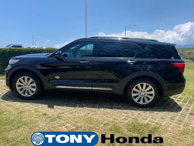 2021 Ford Explorer — interior view