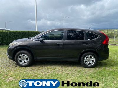 2015 Honda CR-V — interior view