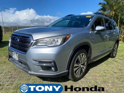2020 Subaru Ascent — rear three-quarter view