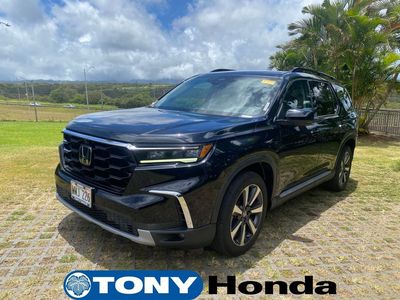 2023 Honda Pilot — rear three-quarter view