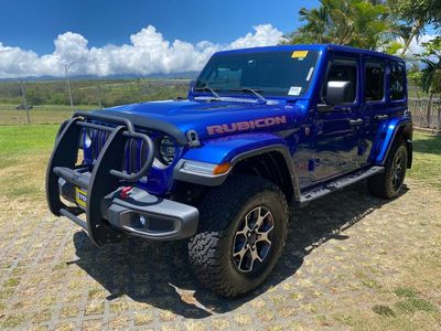 2019 Jeep Wrangler — rear three-quarter view