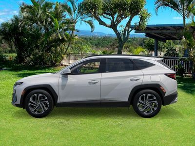 2026 Hyundai TUCSON — rear three-quarter view