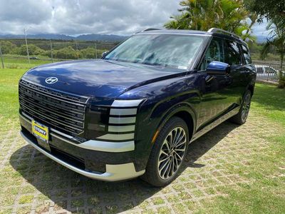 2026 Hyundai PALISADE HYBRID — rear three-quarter view