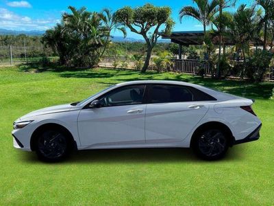 2026 Hyundai ELANTRA — rear three-quarter view