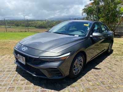2024 Hyundai ELANTRA — rear three-quarter view