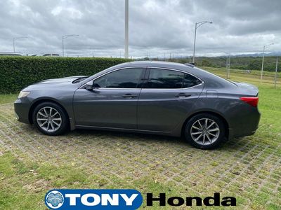 2018 Acura TLX — interior view
